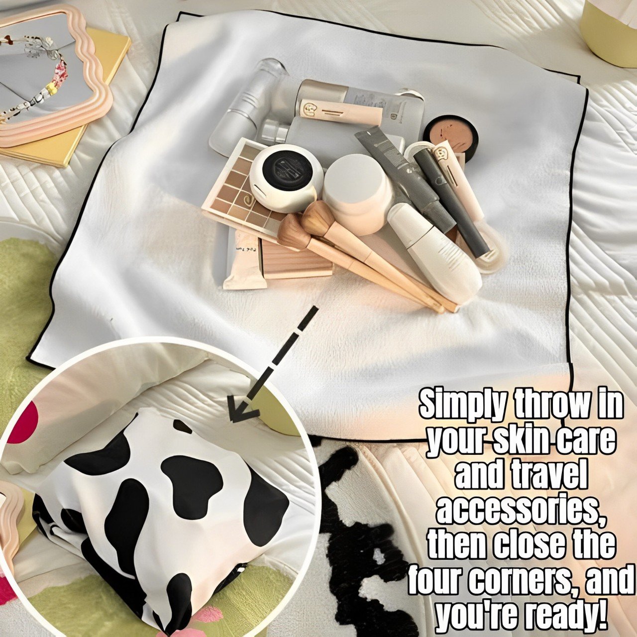 💕Buy 4 Get 20% OFF 💥👜Magic Time-saving Cosmetic Bag