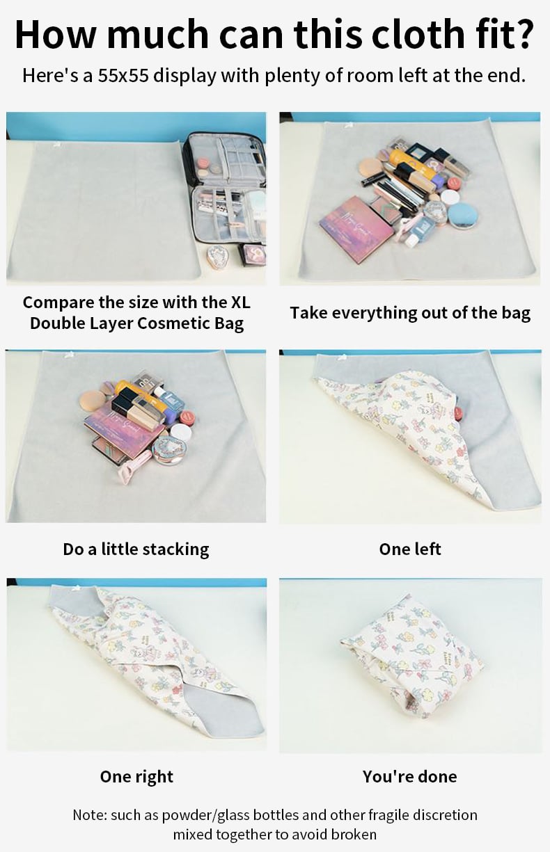 💕Buy 4 Get 20% OFF 💥👜Magic Time-saving Cosmetic Bag