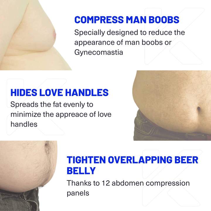 MEN'S SLIMMING VEST INVISIBLE TUMMY SHAPER