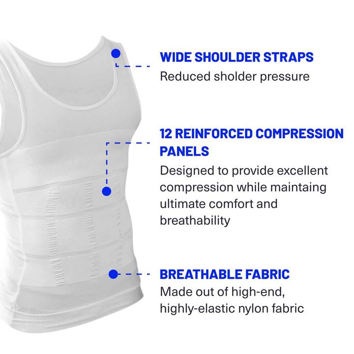 MEN'S SLIMMING VEST INVISIBLE TUMMY SHAPER